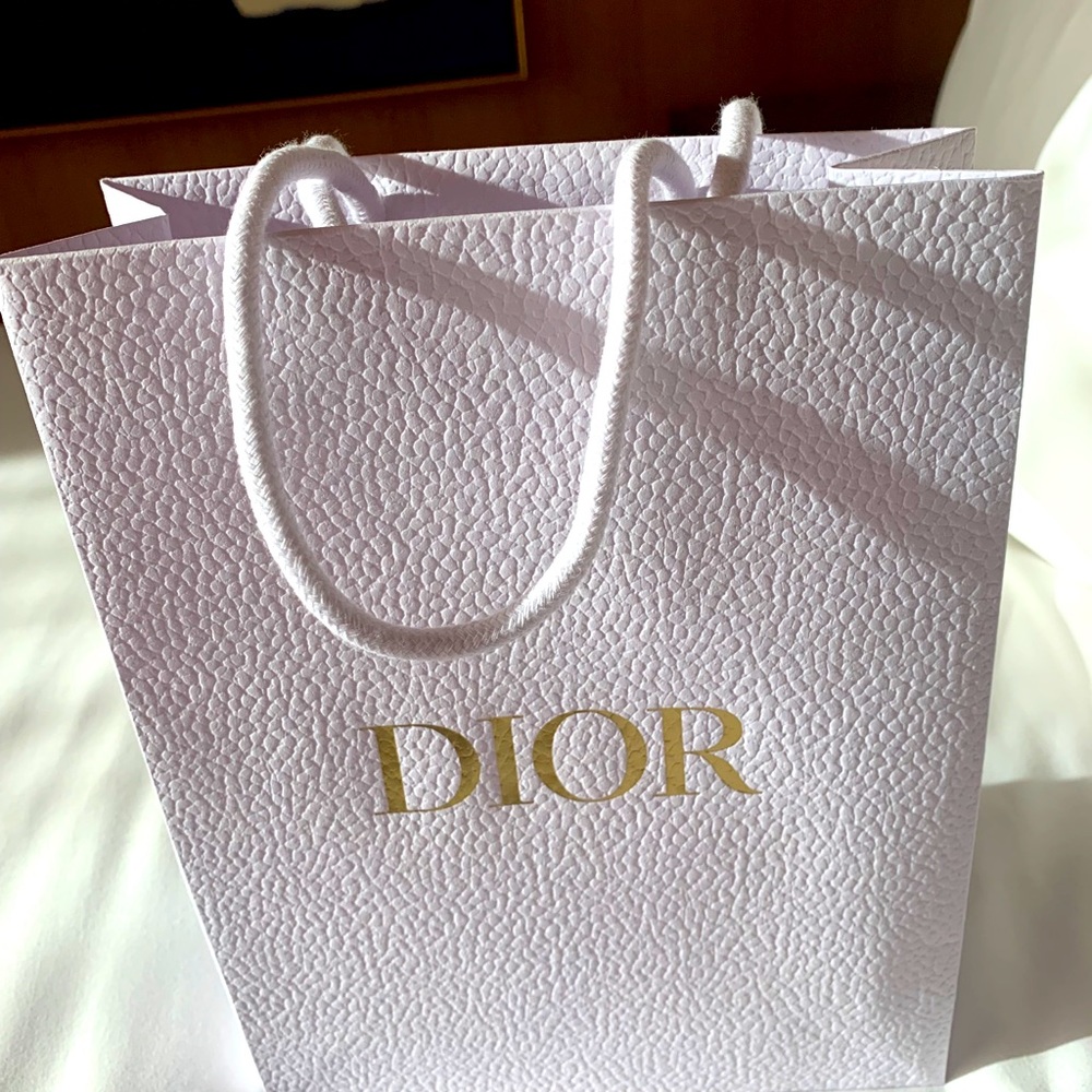 Brand new authentic Christian Dior textured bag